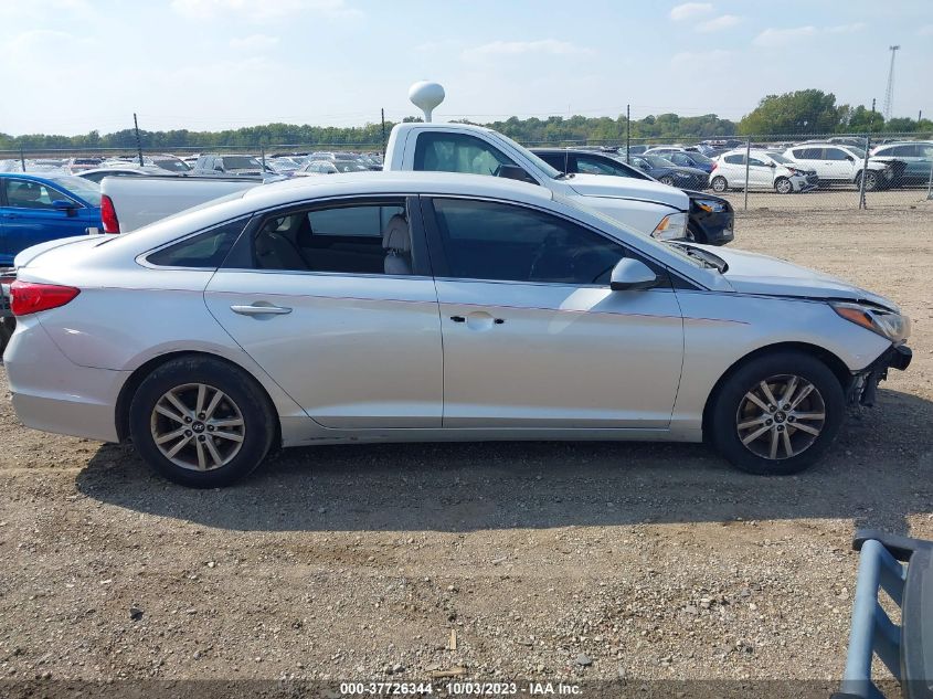 2017 HYUNDAI SONATA 2.4L - 5NPE24AFXHH506721