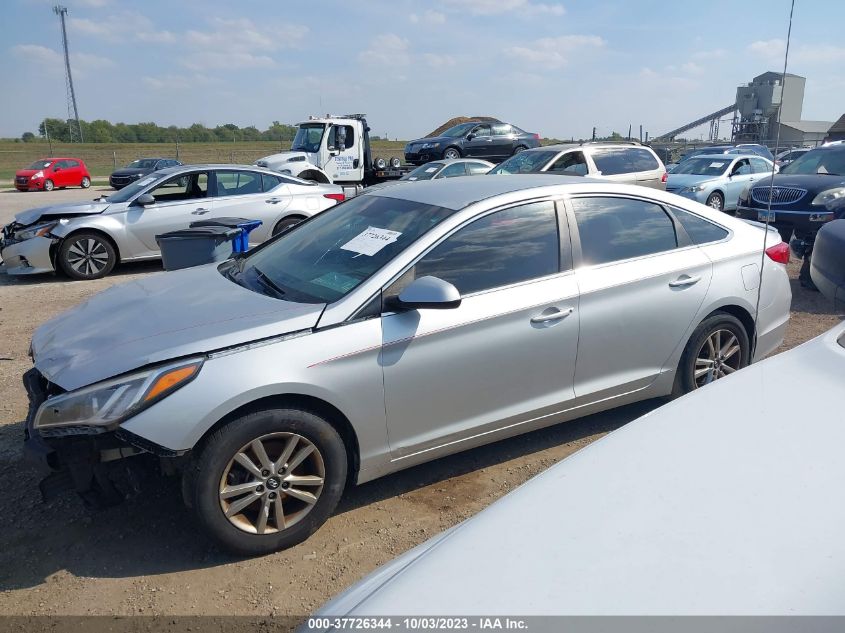 2017 HYUNDAI SONATA 2.4L - 5NPE24AFXHH506721