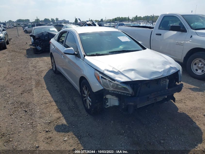 2017 HYUNDAI SONATA 2.4L - 5NPE24AFXHH506721