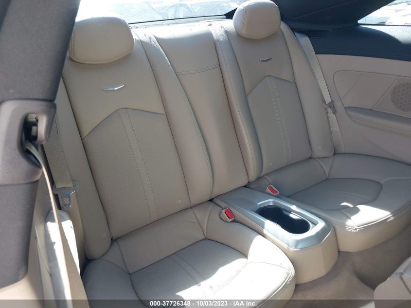 2014 CADILLAC CTS COUPE PERFORMANCE 1G6DG1E37E0117445