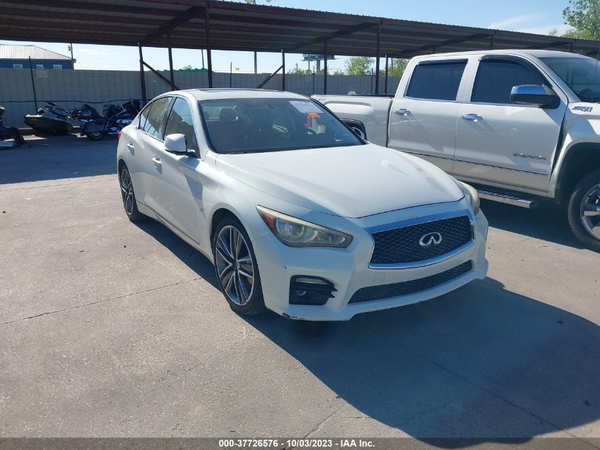2014 INFINITI Q50 SPORT - JN1BV7AP7EM684613