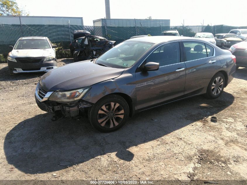 2014 HONDA ACCORD SEDAN LX - 1HGCR2F34EA056607
