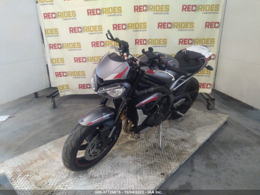 VIN SMTA534D1NTBB6348 2022 TRIUMPH MOTORCYCLE STREET TRIPLE R