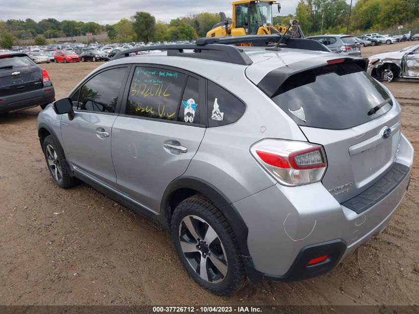 2015 SUBARU XV CROSSTREK HYBRID TOURING - JF2GPBPC1FH312510