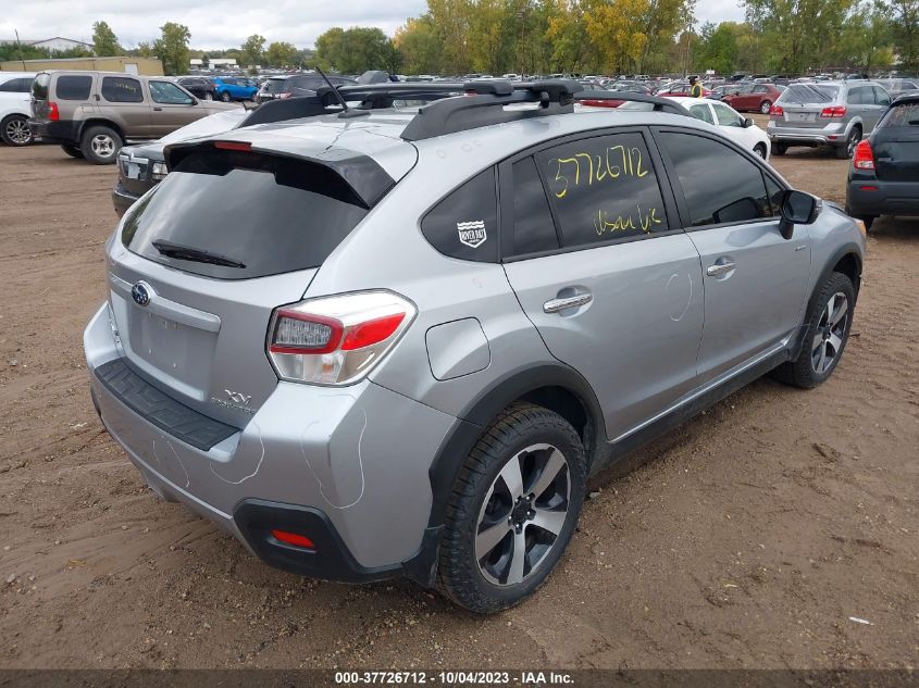 2015 SUBARU XV CROSSTREK HYBRID TOURING - JF2GPBPC1FH312510