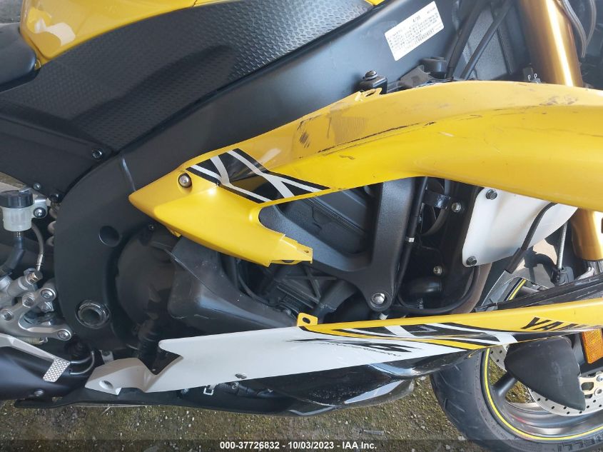 2006 YAMAHA YZFR6 L JYARJ12E96A006297