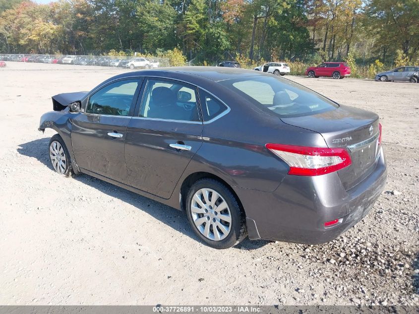 2013 NISSAN SENTRA SV - 3N1AB7AP0DL774022