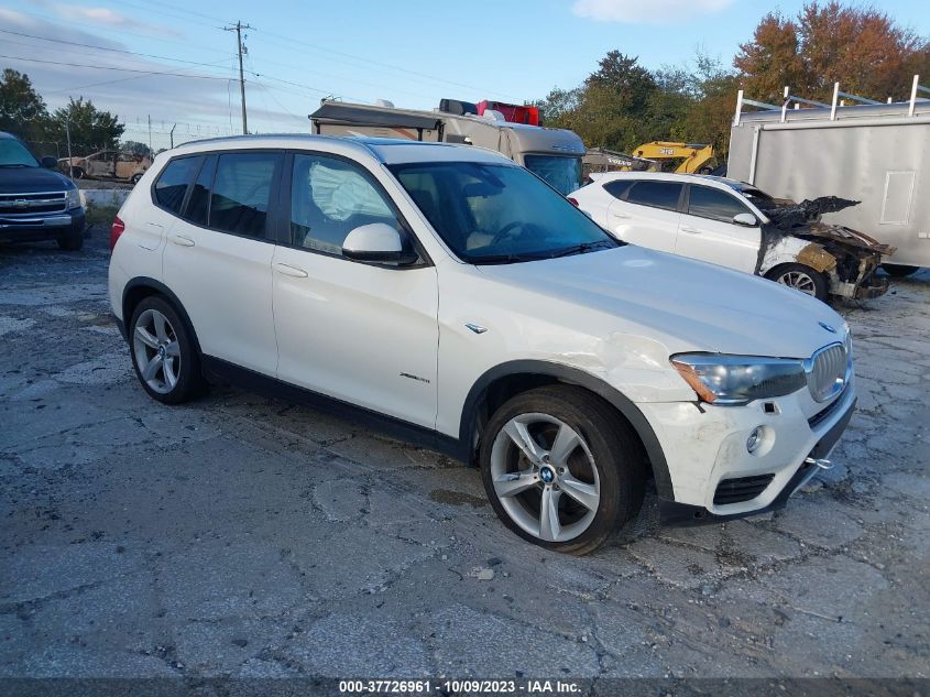 5UXWX9C57H0T10822 2017 BMW X3, photo no. 1