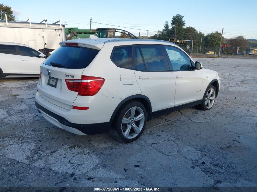 5UXWX9C57H0T10822 2017 BMW X3, photo no. 4