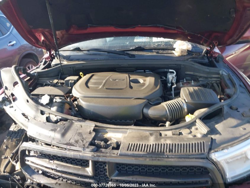 2019 DODGE DURANGO SXT - 1C4RDHAG6KC803371