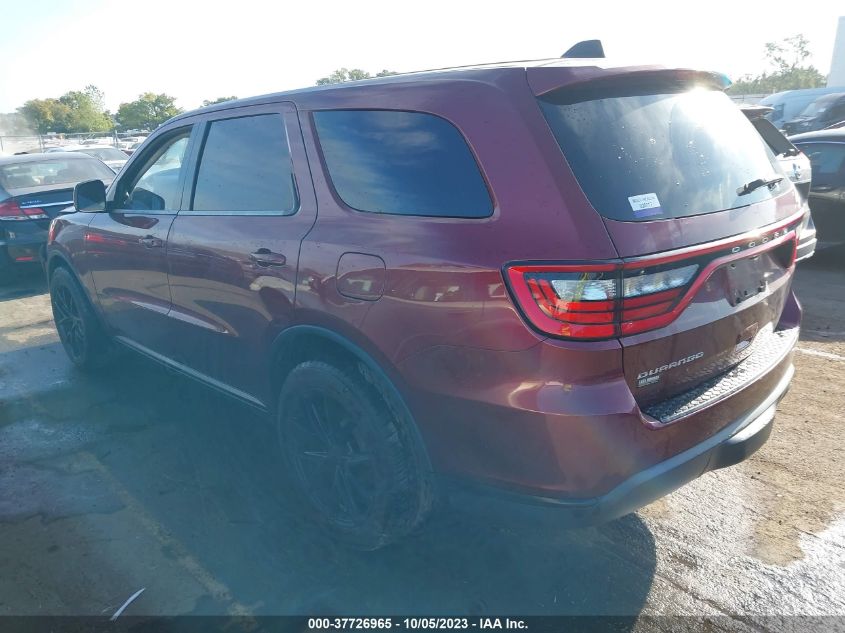 2019 DODGE DURANGO SXT - 1C4RDHAG6KC803371