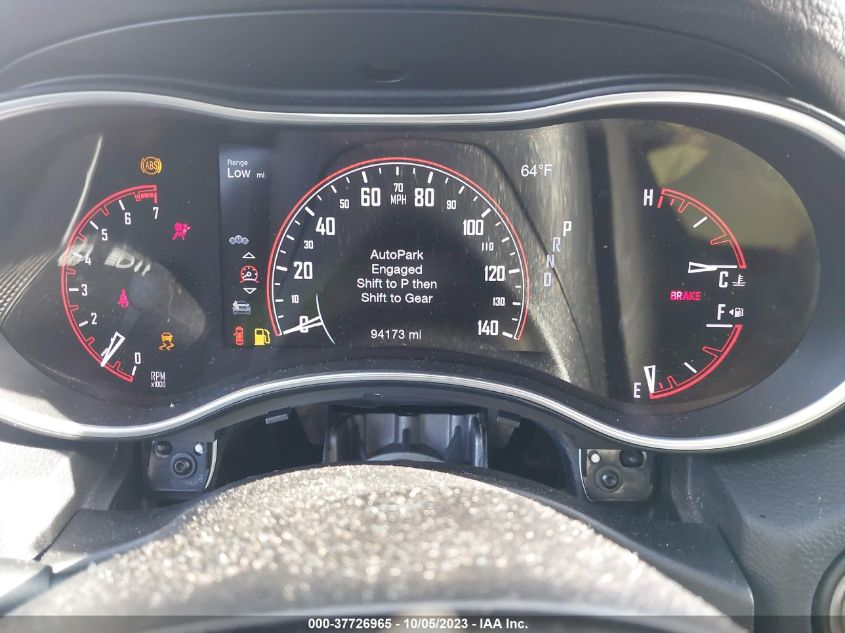 2019 DODGE DURANGO SXT - 1C4RDHAG6KC803371