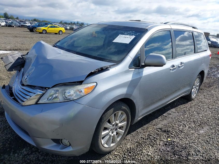 5TDDK3DC7BS023390 2011 TOYOTA SIENNA, photo no. 2