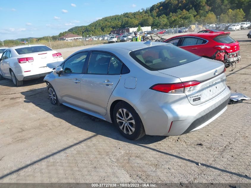 2022 TOYOTA COROLLA HYBRID LE - JTDEAMDE3NJ045435