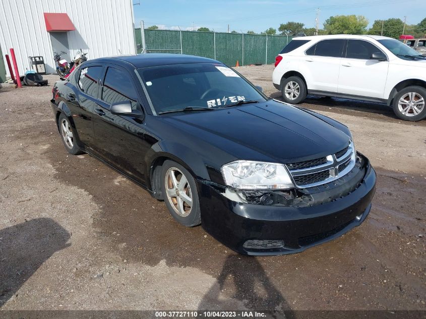 2013 DODGE AVENGER SE - 1C3CDZAB6DN622864