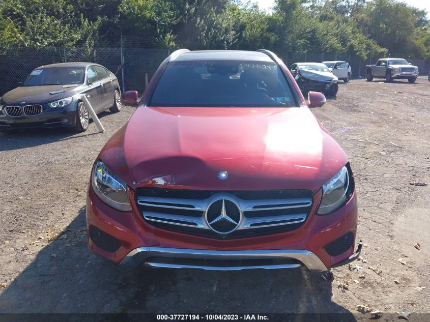 2016 MERCEDES-BENZ GLC GLC 300 - WDC0G4KBXGF047524