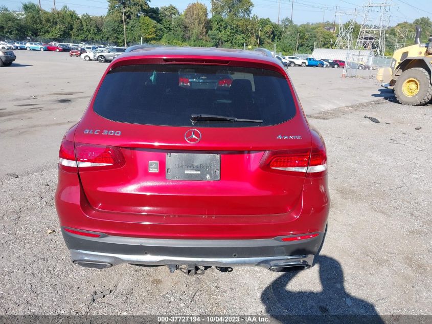 2016 MERCEDES-BENZ GLC GLC 300 - WDC0G4KBXGF047524