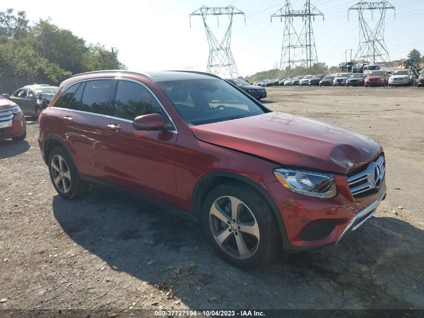 2016 MERCEDES-BENZ GLC GLC 300 - WDC0G4KBXGF047524