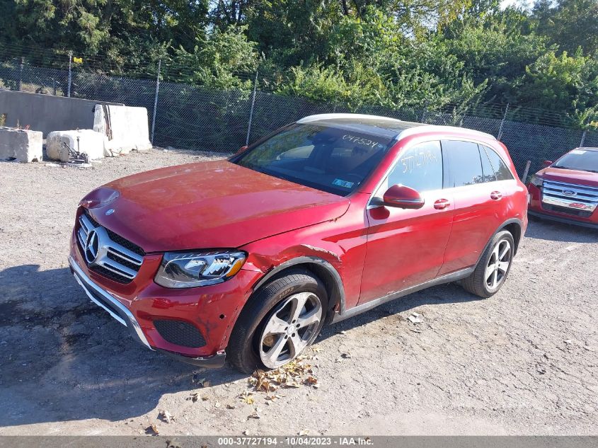 2016 MERCEDES-BENZ GLC GLC 300 - WDC0G4KBXGF047524