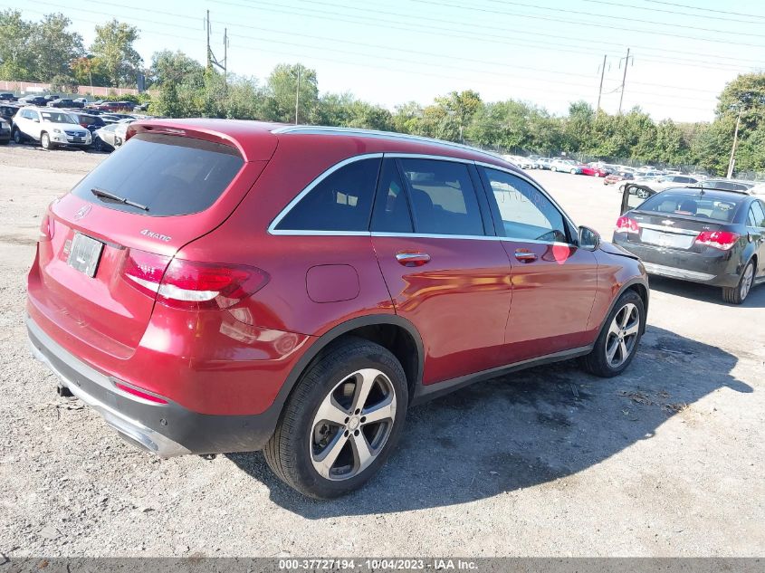 2016 MERCEDES-BENZ GLC GLC 300 - WDC0G4KBXGF047524