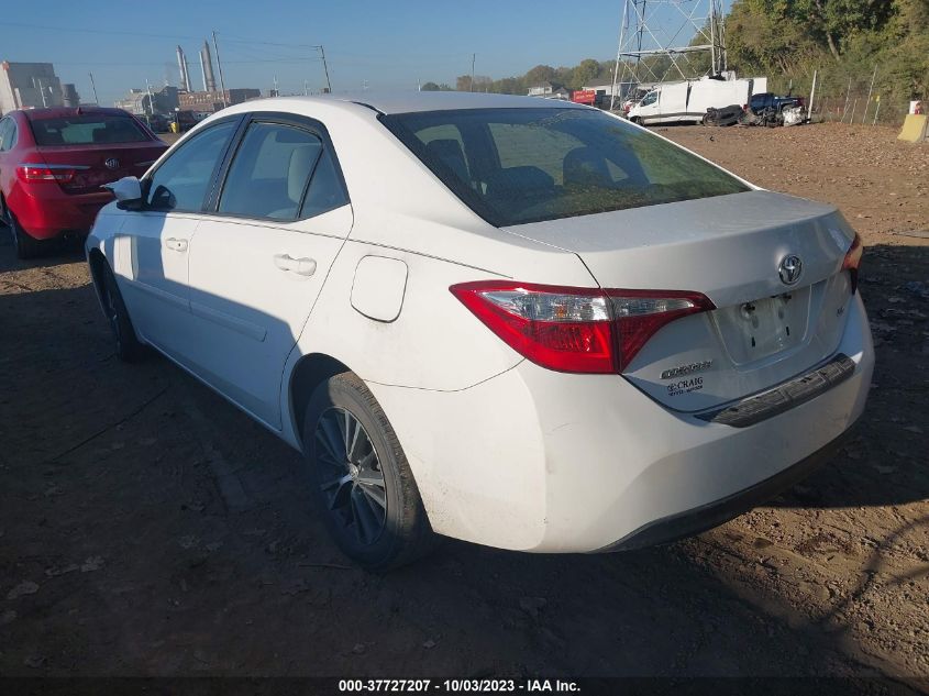 2016 TOYOTA COROLLA L/LE/LE PLS/PRM/S/S PLS - 2T1BURHE5GC666529