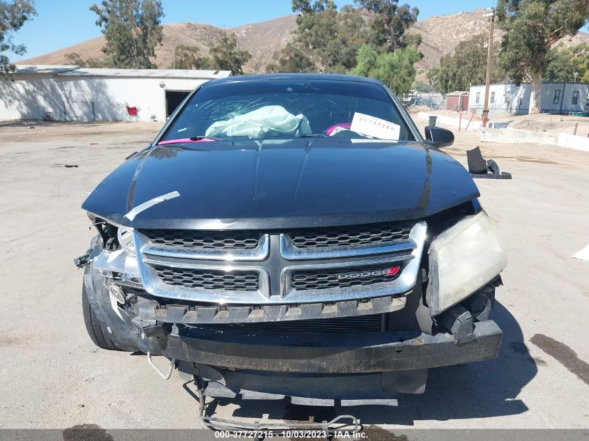 2013 DODGE AVENGER SE - 1C3CDZABXDN567139