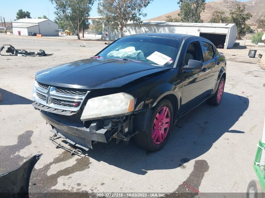 2013 DODGE AVENGER SE - 1C3CDZABXDN567139