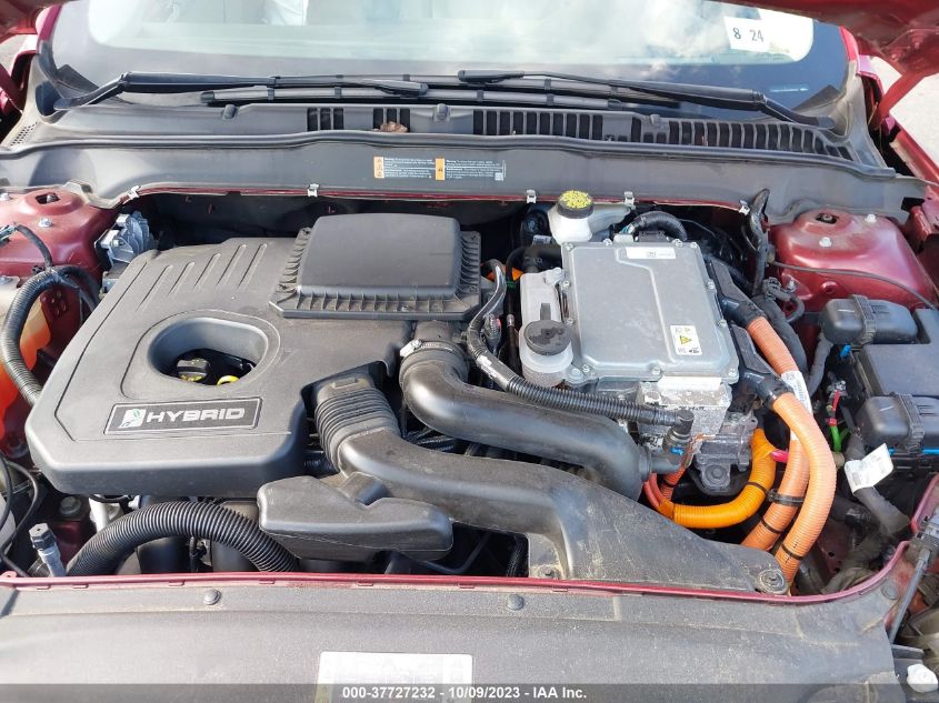 2019 FORD FUSION HYBRID SE - 3FA6P0LU1KR192512