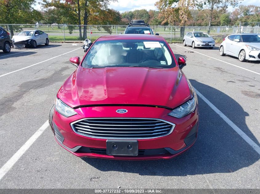 2019 FORD FUSION HYBRID SE - 3FA6P0LU1KR192512