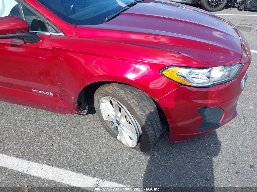 2019 FORD FUSION HYBRID SE - 3FA6P0LU1KR192512