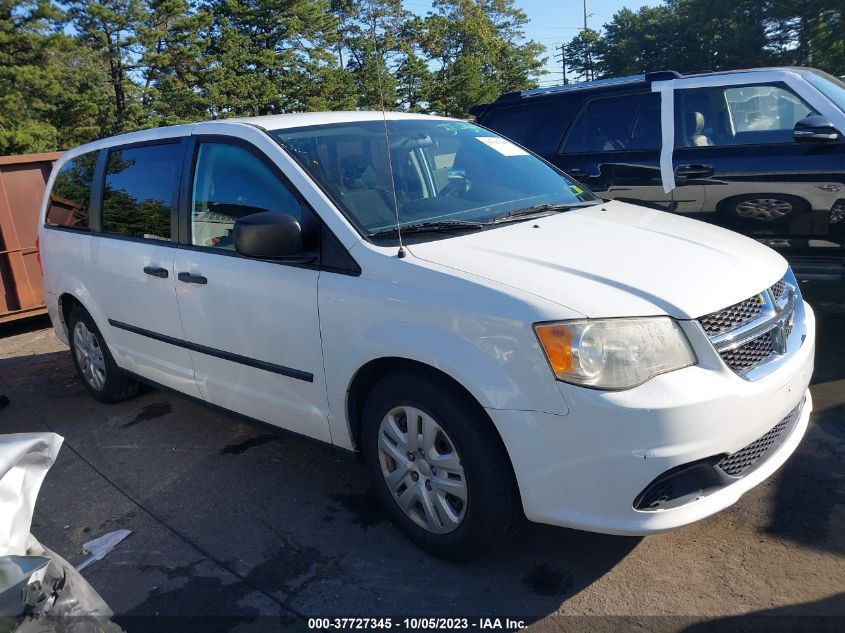 2014 DODGE GRAND CARAVAN AMERICAN VALUE PKG - 2C4RDGBG3ER404938