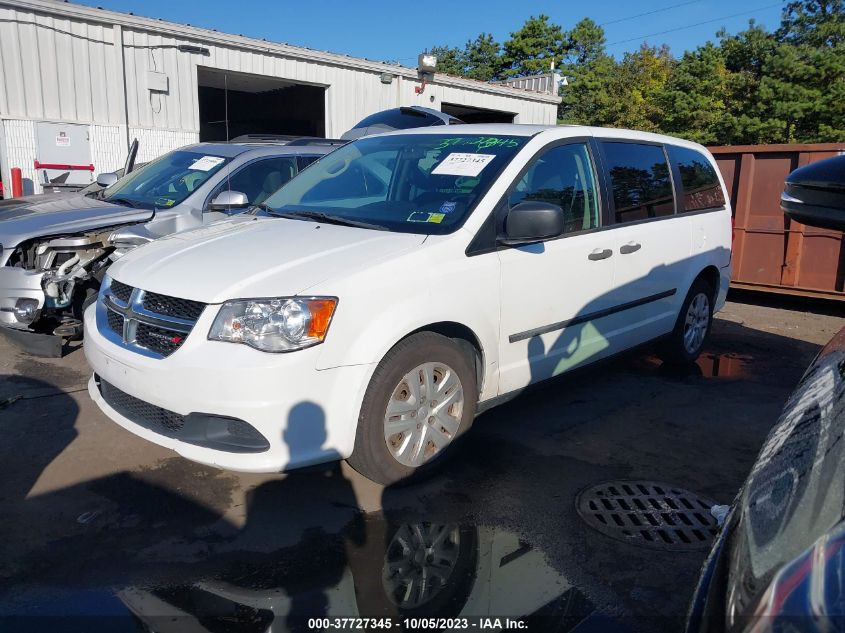 2014 DODGE GRAND CARAVAN AMERICAN VALUE PKG - 2C4RDGBG3ER404938