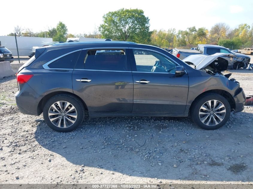 2016 ACURA MDX W/TECH/W/TECH - 5FRYD4H43GB007668