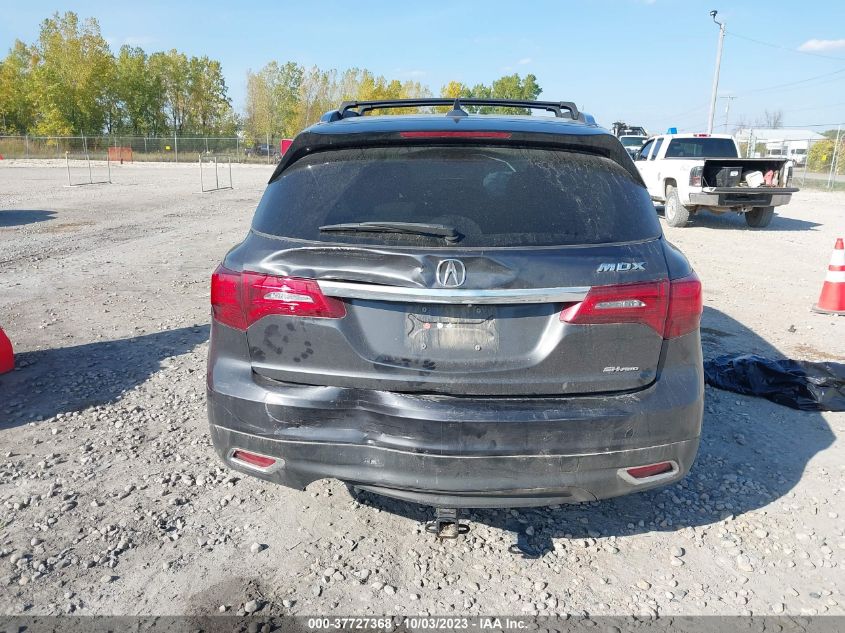 2016 ACURA MDX W/TECH/W/TECH - 5FRYD4H43GB007668