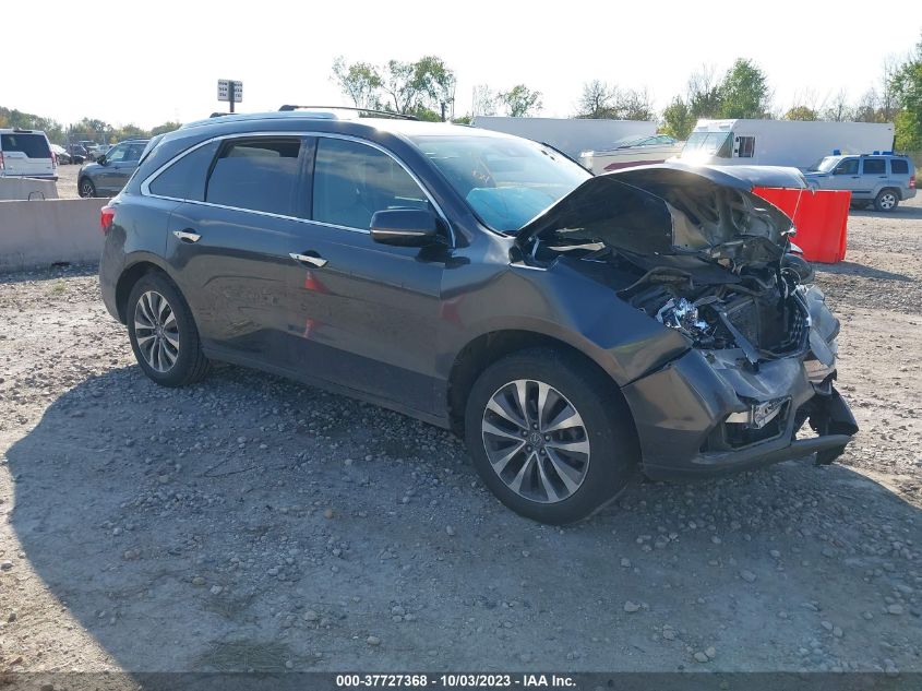 2016 ACURA MDX W/TECH/W/TECH - 5FRYD4H43GB007668