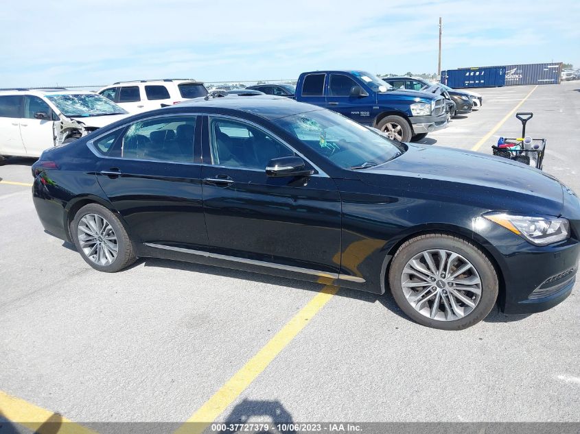 2017 GENESIS G80 3.8 KMHGN4JEXHU201289