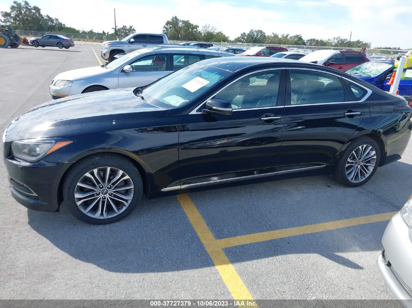 2017 GENESIS G80 3.8 KMHGN4JEXHU201289