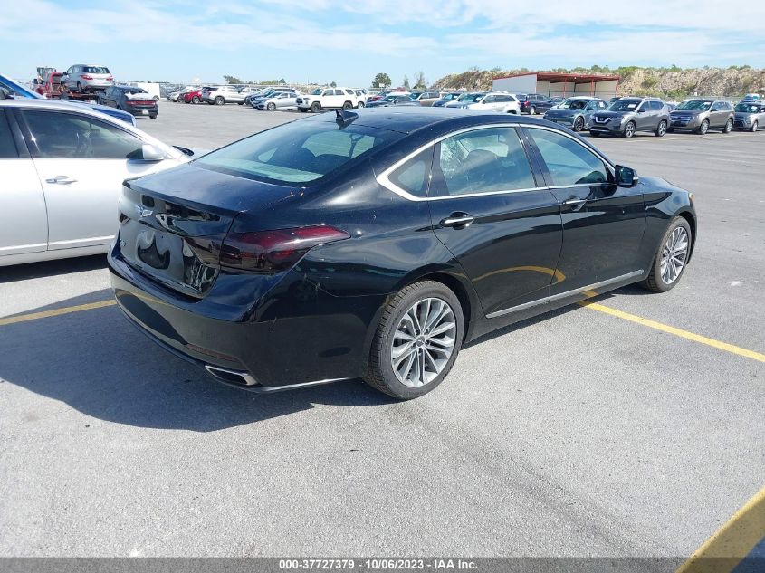 2017 GENESIS G80 3.8 KMHGN4JEXHU201289
