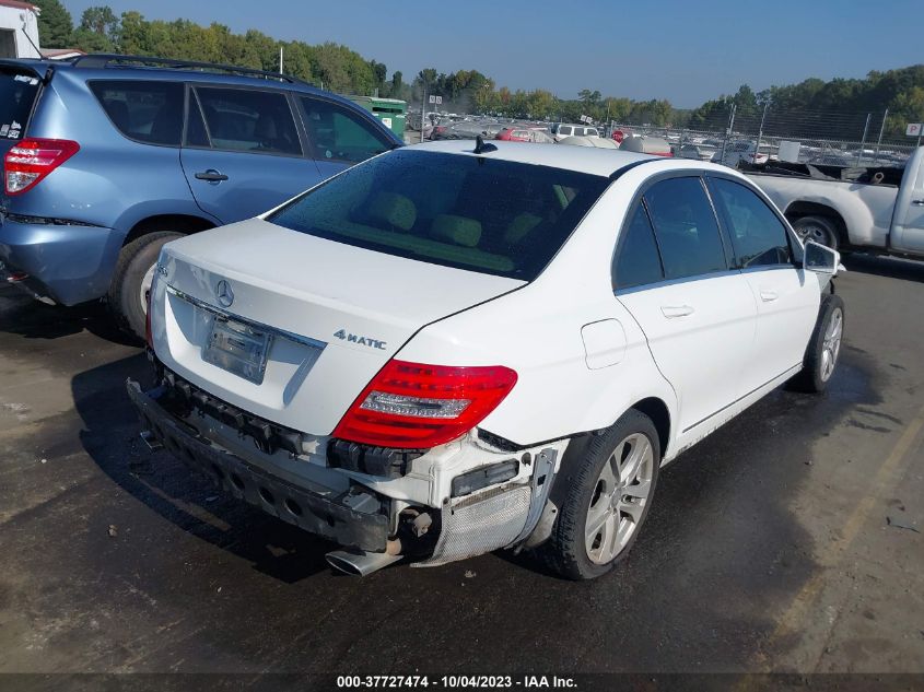 2013 MERCEDES-BENZ C 300 SPORT 4MATIC/LUXURY 4MATIC - WDDGF8AB7DA801896