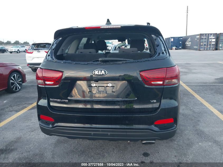 2019 KIA SORENTO LX V6 - 5XYPG4A5XKG475244