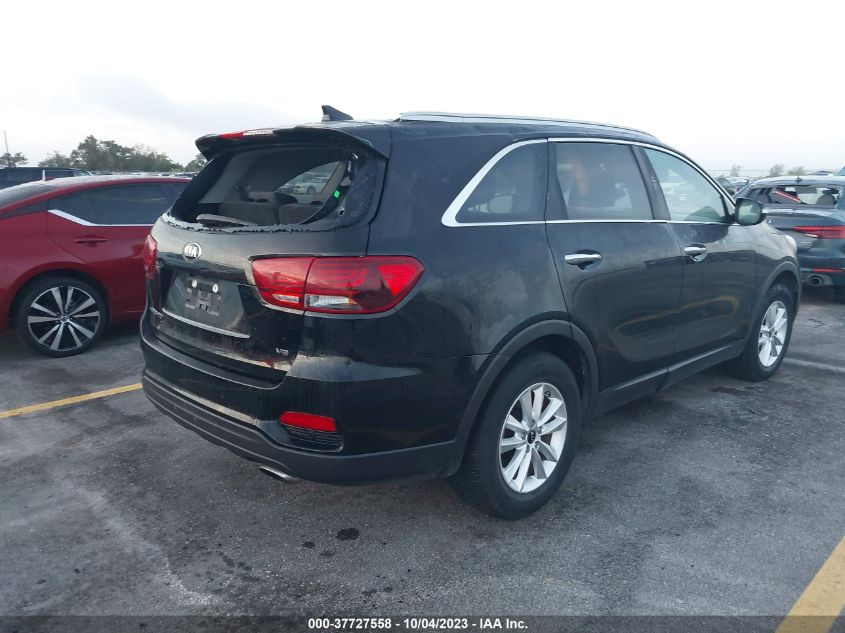 2019 KIA SORENTO LX V6 - 5XYPG4A5XKG475244