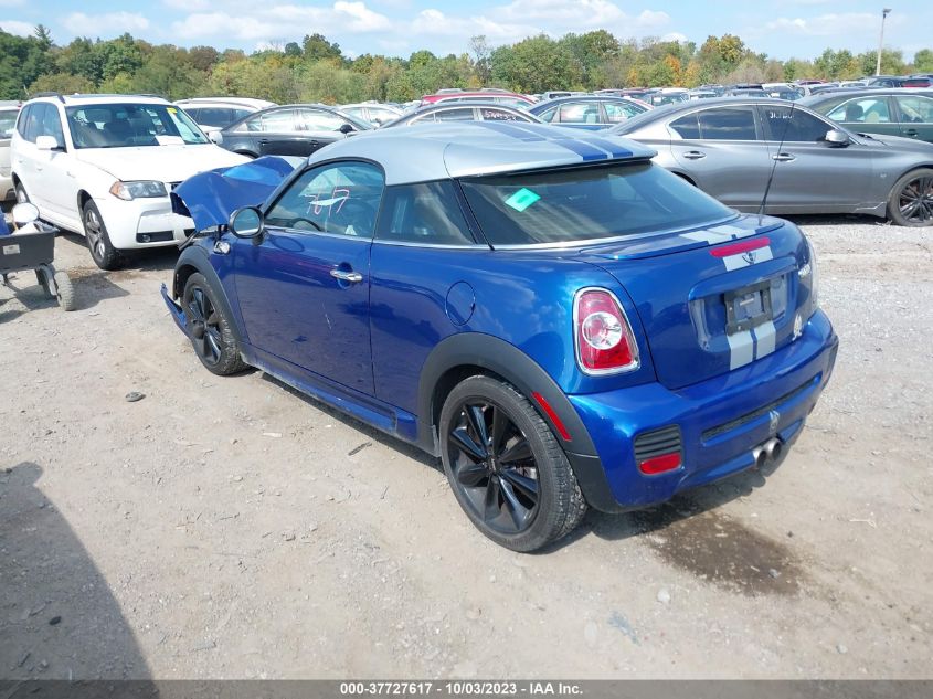 2015 MINI COOPER COUPE S WMWSX3C56FT409511