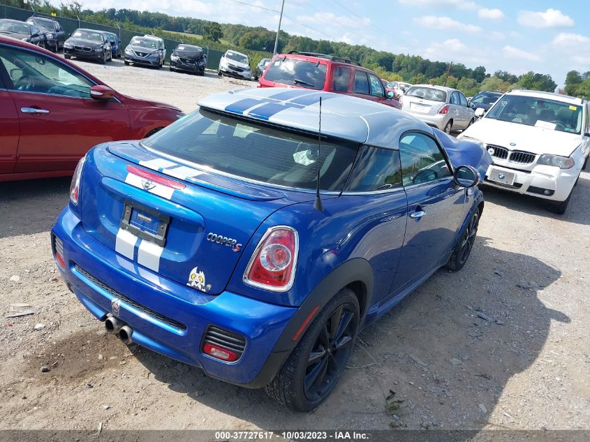 2015 MINI COOPER COUPE S WMWSX3C56FT409511