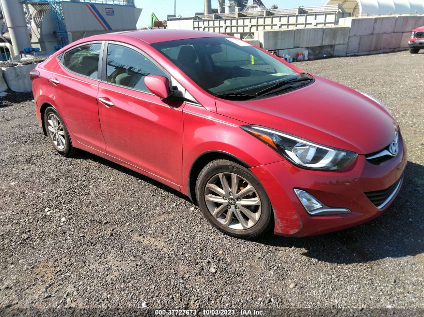 2016 HYUNDAI ELANTRA SE - KMHDH4AE2GU527998