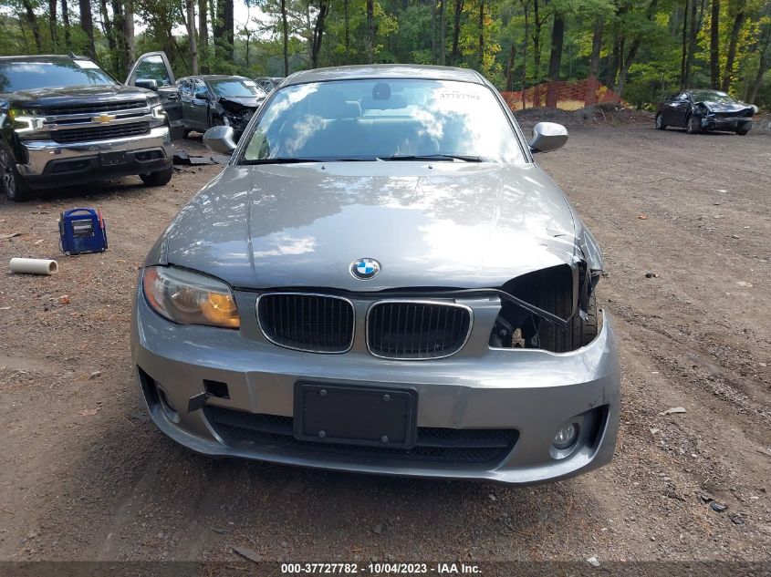 2013 BMW 1 SERIES 128I - WBAUP7C50DVP24676