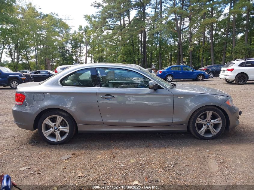 2013 BMW 1 SERIES 128I - WBAUP7C50DVP24676