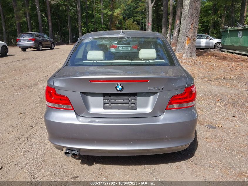 2013 BMW 1 SERIES 128I - WBAUP7C50DVP24676