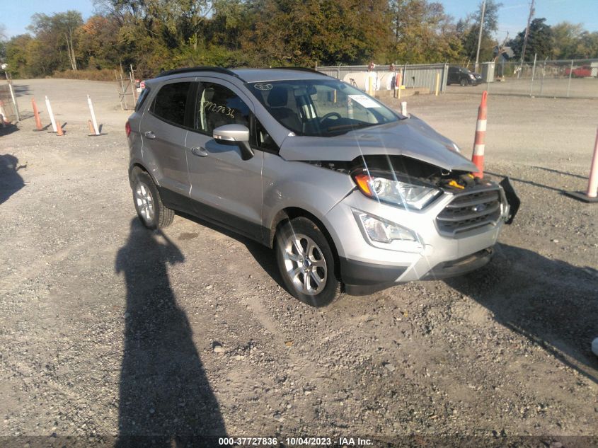 2021 FORD ECOSPORT SE - MAJ6S3GLXMC429338