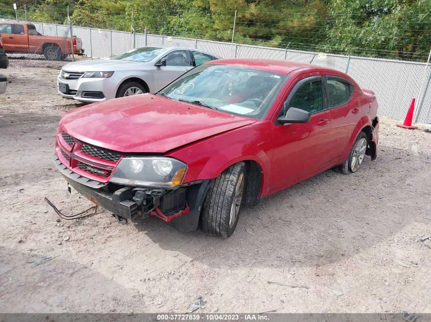 2013 DODGE AVENGER SE - 1C3CDZAG6DN756317