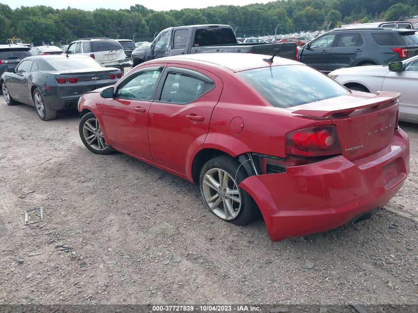 2013 DODGE AVENGER SE - 1C3CDZAG6DN756317